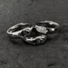 Premium Handcrafted Marquise Moissanite Ring | 925 Sterling Silver Open Adjustable Band