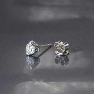 Designer Pave Cobra Head Moissanite Earrings - 925 Sterling Silver Limited Edition