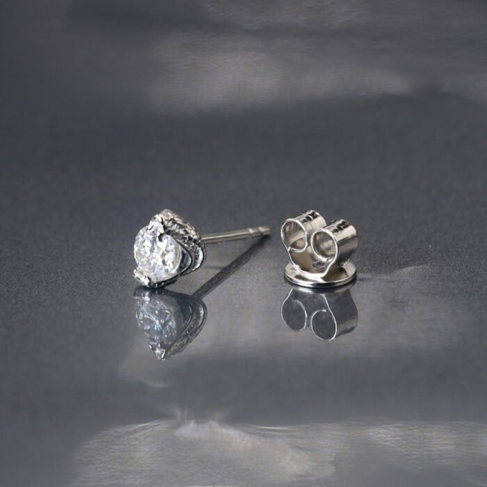 Designer Pave Cobra Head Moissanite Earrings - 925 Sterling Silver Limited Edition