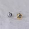 Premium Daisy Moissanite Earrings | 925 Silver with Exquisite Petal Detailing