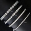 Must Dazzling 925silver Moissanite tennis bracelet