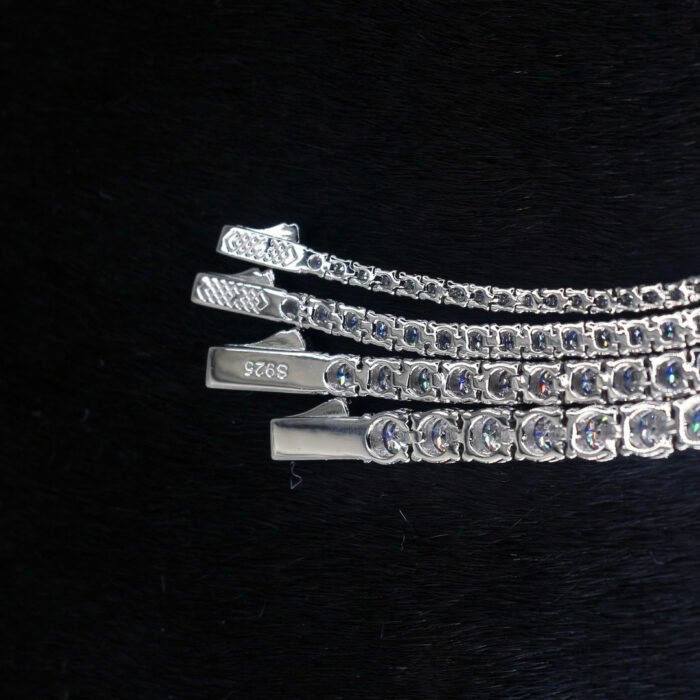 Must Dazzling 925silver Moissanite tennis bracelet