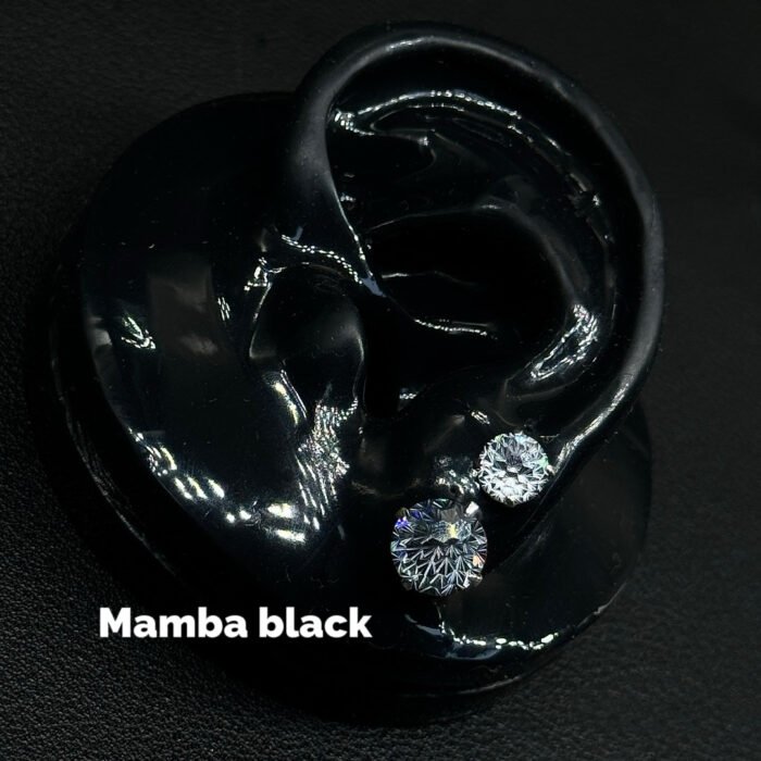 925 Silver 5A Cubic Zirconia Earrings Colorist Series Firework Cut Studs