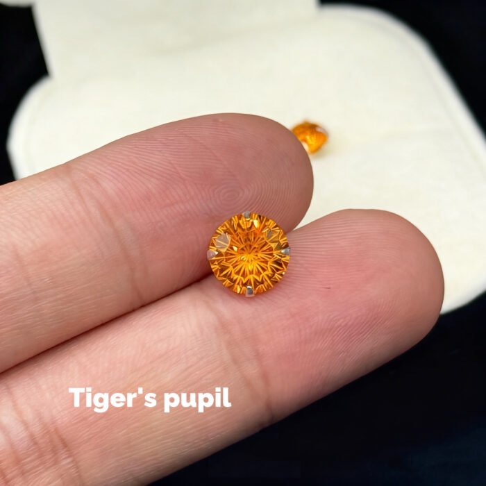 925 Silver 5A Cubic Zirconia Earrings Colorist Series Firework Cut Studs