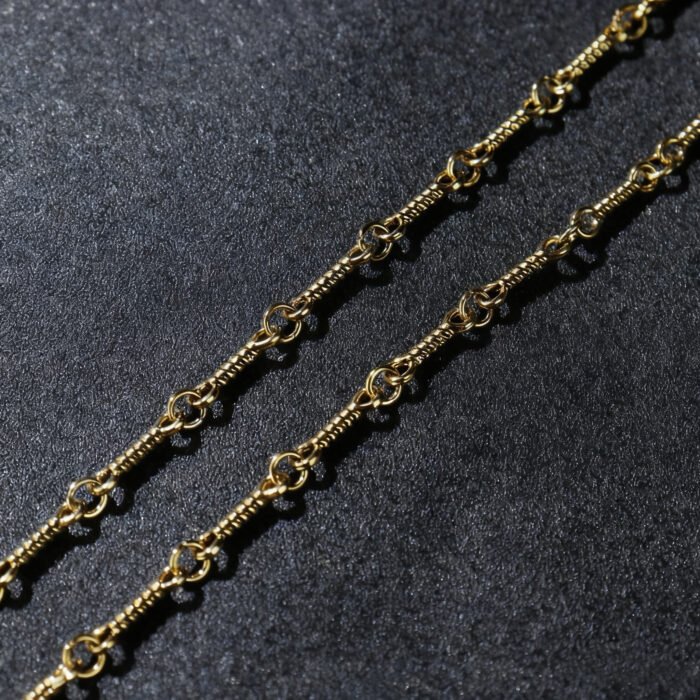 Double-Sided King Snake Cross Pendant | Brass Alloy 5A Cubic Zirconia Carved Style